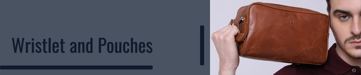 Leather Wristlets & Pouches