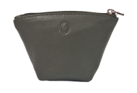 Oxhide Leather Coin Purse , Coin Pouch , Coin Storage Bag 1012 GRN