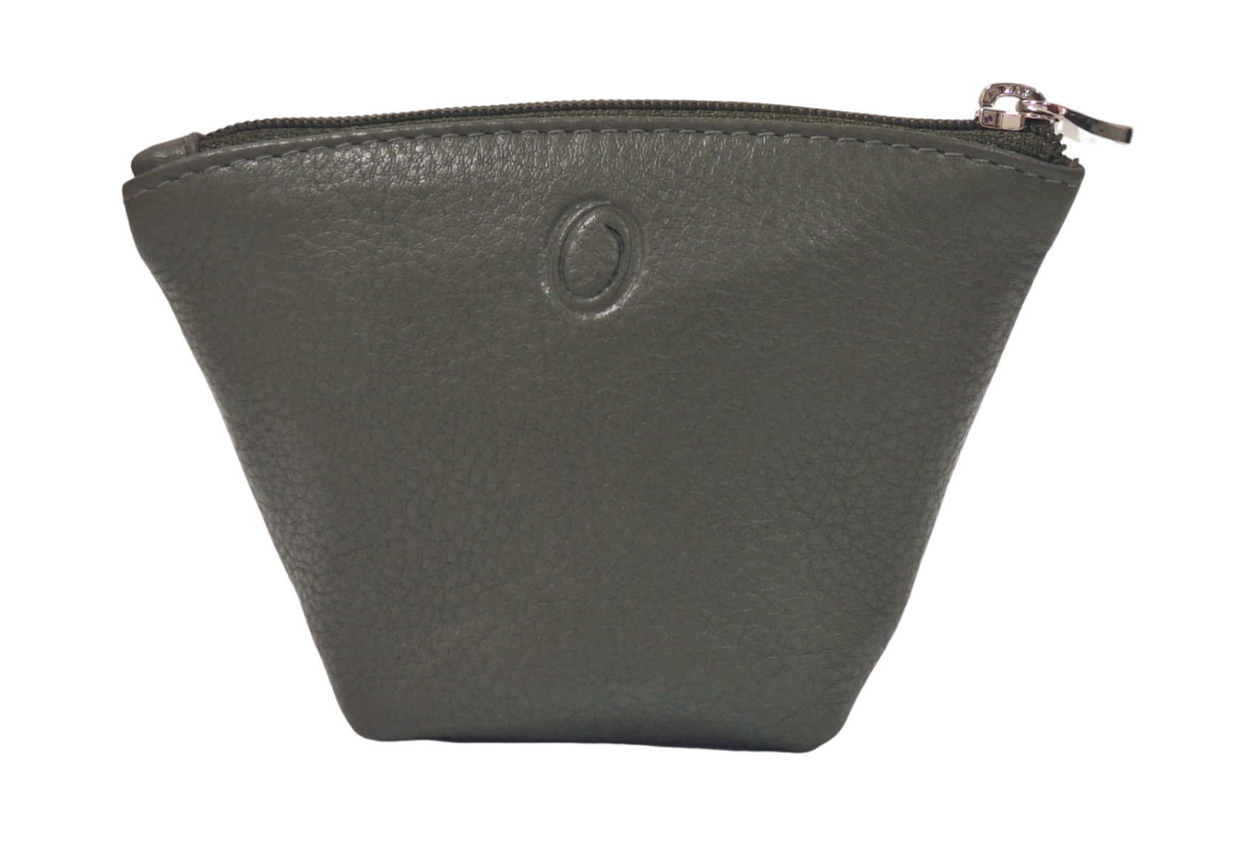 Oxhide Leather Coin Purse , Coin Pouch , Coin Storage Bag 1012 GRN