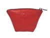 Oxhide Leather Coin Purse , Coin Pouch , Coin Storage Bag 1012 RED