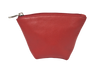 Oxhide Leather Coin Purse , Coin Pouch , Coin Storage Bag 1012 RED
