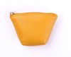 Oxhide Leather Coin Purse , Coin Pouch , Coin Storage Bag 1012 Yellow
