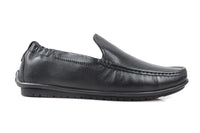 Oxhide Black Loafer Leather Shoes -TR 1060 Oxhide Black