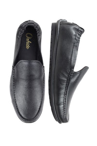 Oxhide Black Loafer Leather Shoes -TR 1060 Oxhide Black