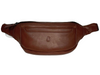 Leather Bum bag waist Pouch For Men - Small Leather Pouch - Cross Body Bag -J0082 BROWN