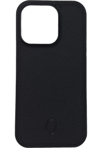 iphone 16 Leather phone covers- full leather phone cover- 1phone 16- oxhide IPH Black
