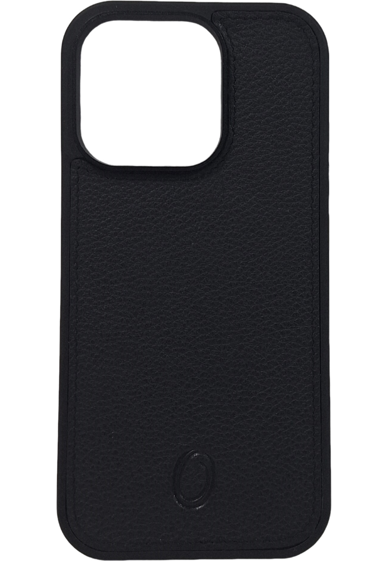 iphone 16 Leather phone covers- full leather phone cover- 1phone 16- oxhide IPH Black