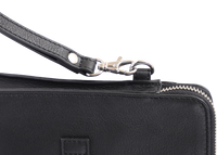 Leather Laptop sleeve - Clutch Bag- Laptop case with Handle- Laptop Case Leather- Oxhide SDB7/SDB8 BLACK