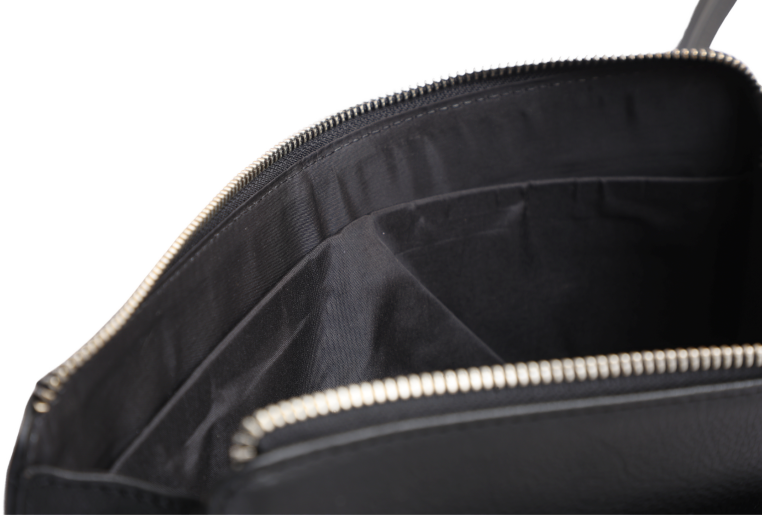 Leather Laptop sleeve - Clutch Bag- Laptop case with Handle- Laptop Case Leather- Oxhide SDB7/SDB8 BLACK