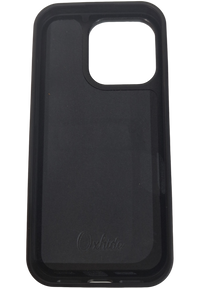 iphone 16 Leather phone covers- full leather phone cover- 1phone 16- oxhide IPH Black