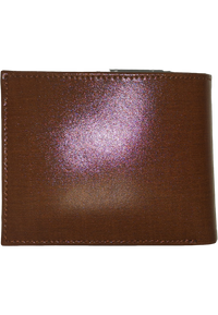 Men leather wallet -Slim wallet - Full Grain Leather designer Wallet- Designer wallet Coin Pouch- DW4CP Fabric Oxhide