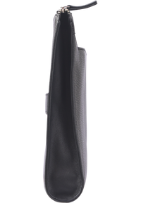 Leather Laptop sleeve - Clutch Bag- Laptop case with Handle- Laptop Case Leather- Oxhide SDB7/SDB8 BLACK