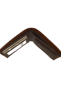 Men leather wallet -Slim wallet - Full Grain Leather designer Wallet- Designer wallet Coin Pouch- DW4CP Fabric Oxhide