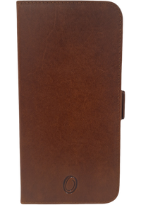 iphone 16 Leather phone covers with card holder- full leather phone cover- 1phone 16- oxhide IPH Brown