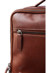 Oxhide Leather Backpack - Full Grain Leather Backpack Brown Laptop Backpack -SD01