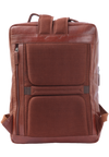 Oxhide Leather Backpack - Full Grain Leather Backpack Brown Laptop Backpack -SD01