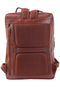 Oxhide Leather Backpack - Full Grain Leather Backpack Brown Laptop Backpack -SD01