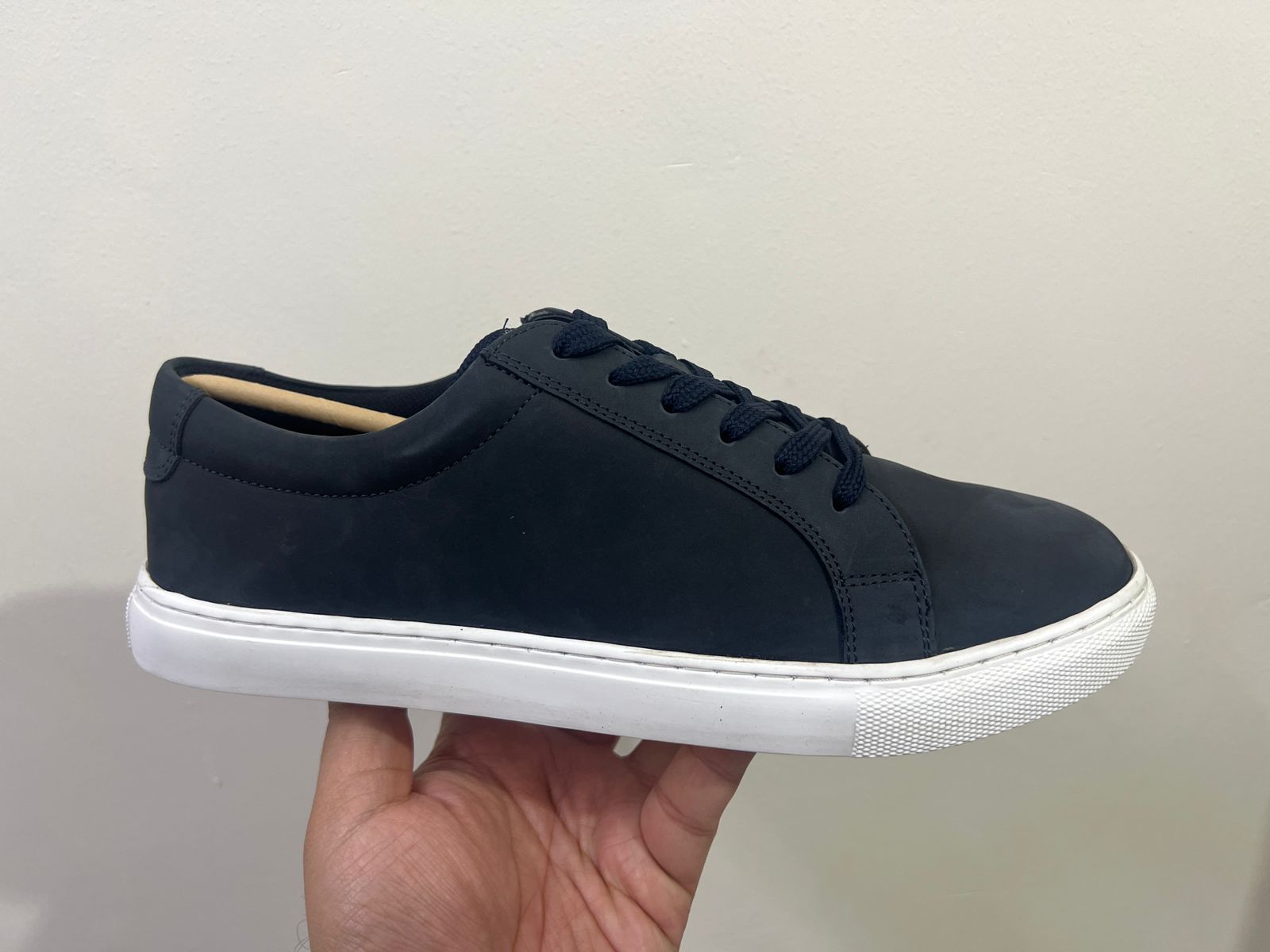 Navy Leather Casual Sneakers-BOM-NEWTON1-NAVY