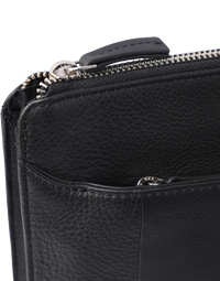 Leather Laptop sleeve - Clutch Bag- Laptop case with Handle- Laptop Case Leather- Oxhide SDB7/SDB8 BLACK