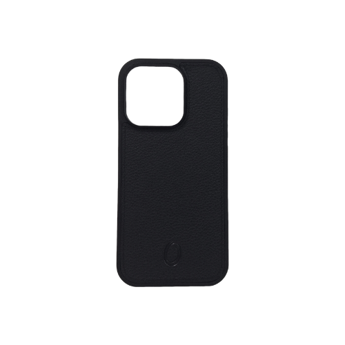 iphone 16 Leather phone covers- full leather phone cover- 1phone 16- oxhide IPH Black