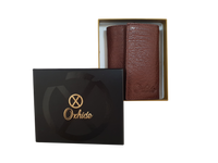 Key Wallet Coin Pouch - Leather Key Pouch - Leather Coin Pouch - Leather Coin Case - Oxhide J0023 Brown