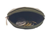 Oxhide Leather Coin Purse 2243 GREEN