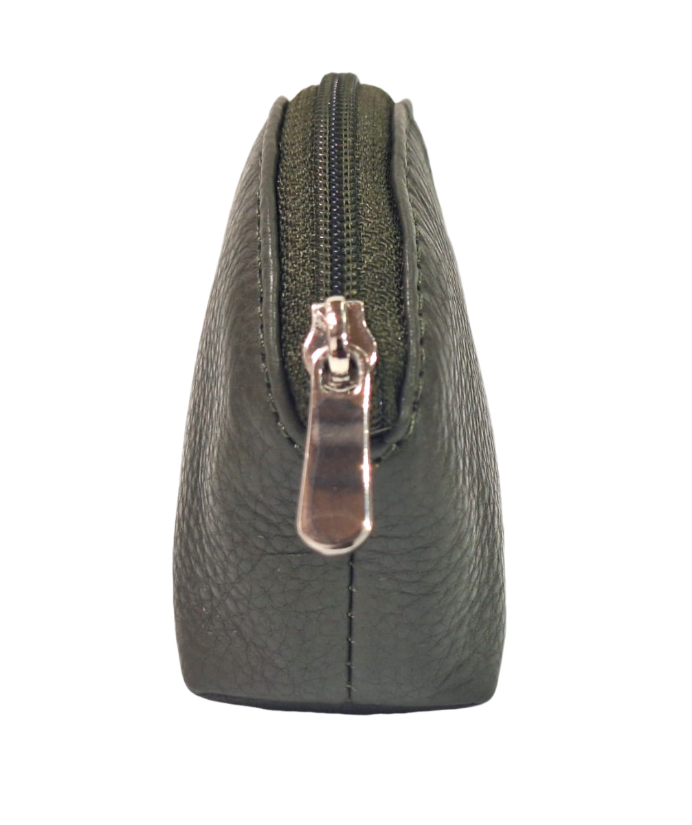 Oxhide Leather Coin Purse 2243 GREEN