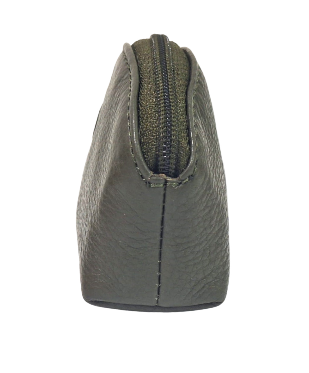 Oxhide Leather Coin Purse 2243 GREEN