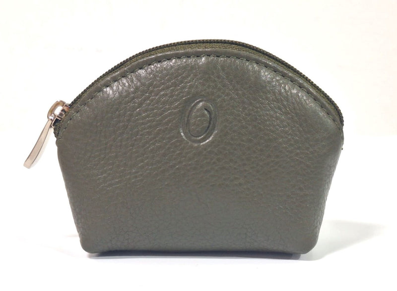 Oxhide Leather Coin Purse 2243 GREEN