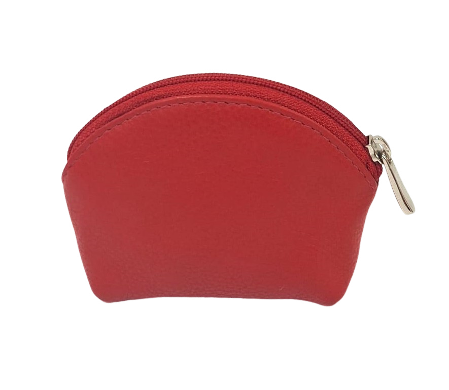 Oxhide Leather Coin Purse 2243 RED