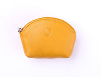 Oxhide Leather Coin Purse 2243 Yellow