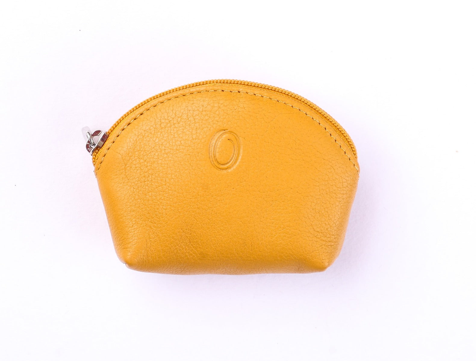 Oxhide Leather Coin Purse 2243 Yellow