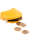 Oxhide Leather Coin Purse 2243 Yellow
