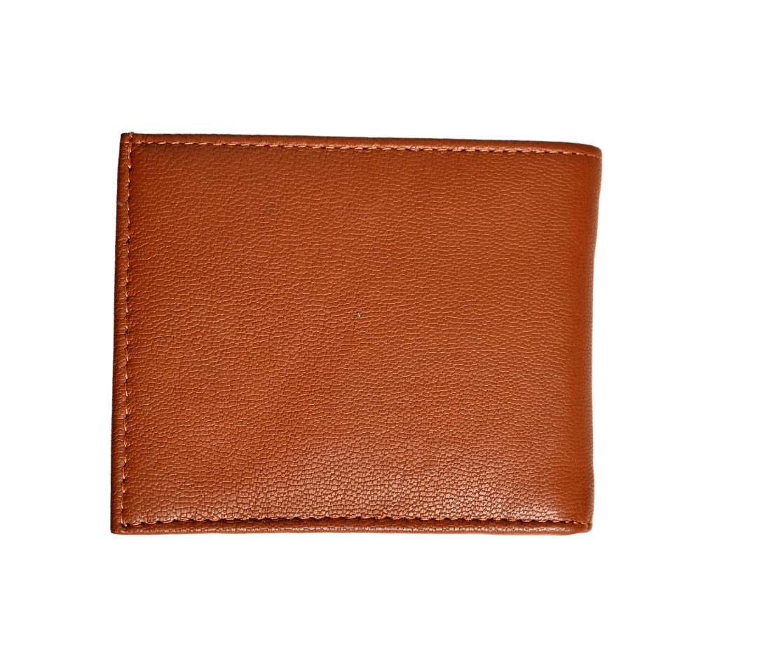 Wallet Men Brown with coin pouch - Bifold Lucky Wallet- Full Grain Leather Wallet with NO HOLE- Brown Wallet - 3704CP Oxhide