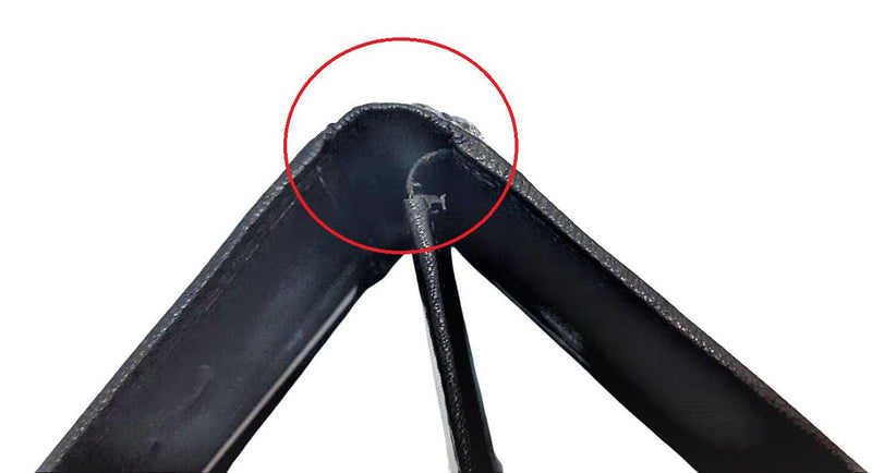 Wallet Men Black - Bifold Lucky  Wallet- Full Grain Leather Wallet with NO HOLE- Black Wallet - Oxhide 3851 Black