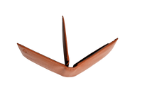 Wallet Men Brown with coin pouch - Bifold Lucky Wallet- Full Grain Leather Wallet with NO HOLE- Brown Wallet - Oxhide 3851CP Brown