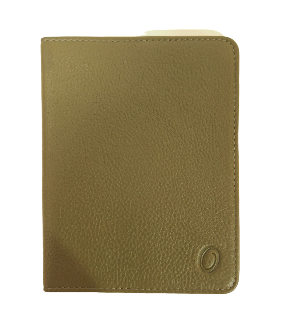 Leather Passport Holder - Passport Cover Leather - Leather Passport Case - Passport Pouch - Oxhide 4055 Green