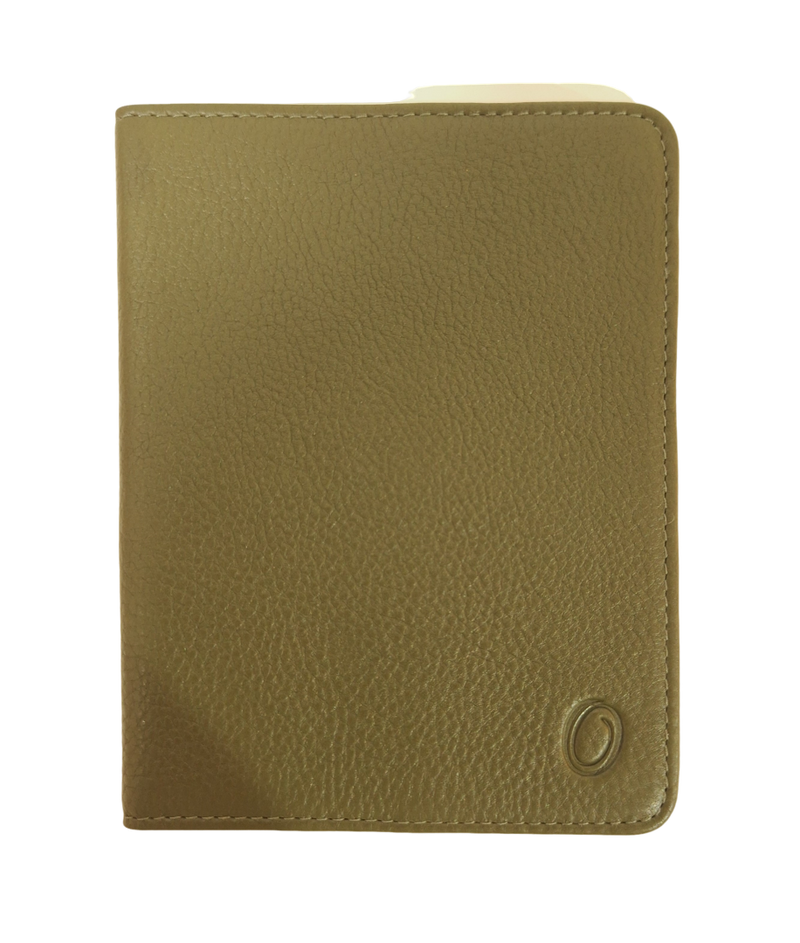 Leather Passport Holder - Passport Cover Leather - Leather Passport Case - Passport Pouch - Oxhide 4055 Green