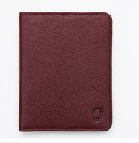 Leather Passport Holder - Passport Cover Leather - Leather Passport Case - Passport Pouch - Oxhide 4055 RED
