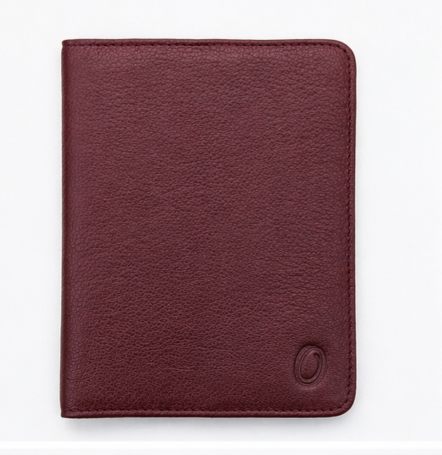 Leather Passport Holder - Passport Cover Leather - Leather Passport Case - Passport Pouch - Oxhide 4055 RED