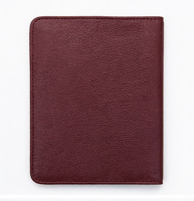 Leather Passport Holder - Passport Cover Leather - Leather Passport Case - Passport Pouch - Oxhide 4055 RED
