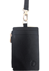 Oxhide Leather Lanyard - Black