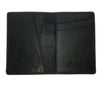 Bi-fold Leather Card Holder Black