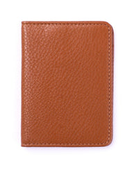 Bi-fold Leather Card Holder Brown- 4166 Oxhide