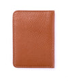 Bi-fold Leather Card Holder Brown- 4166 Oxhide