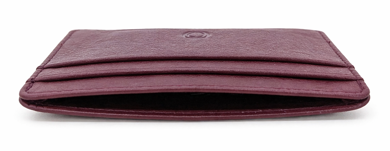 Leather Card Holder - Leather cardholder - Leather Card Case - Leather Card Pouch - Card Sleeve - Oxhide 4181 Red