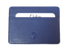 Leather Card Holder - Leather cardholder - Leather Card Case - Leather Card Pouch - Card Sleeve - Oxhide 4181 Blue