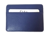 Leather Card Holder - Leather cardholder - Leather Card Case - Leather Card Pouch - Card Sleeve - Oxhide 4181 Blue