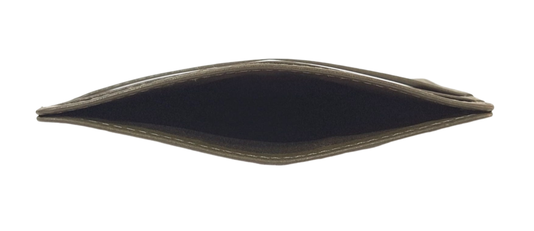 Leather Card Holder - Leather cardholder - Leather Card Case - Leather Card Pouch - Card Sleeve - Oxhide 4181 Green