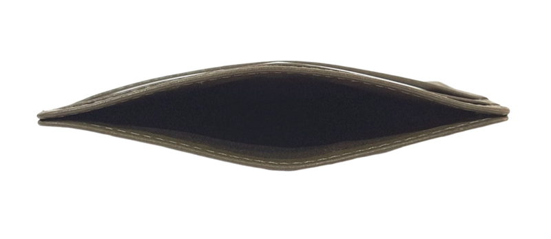 Leather Card Holder - Leather cardholder - Leather Card Case - Leather Card Pouch - Card Sleeve - Oxhide 4181 Green